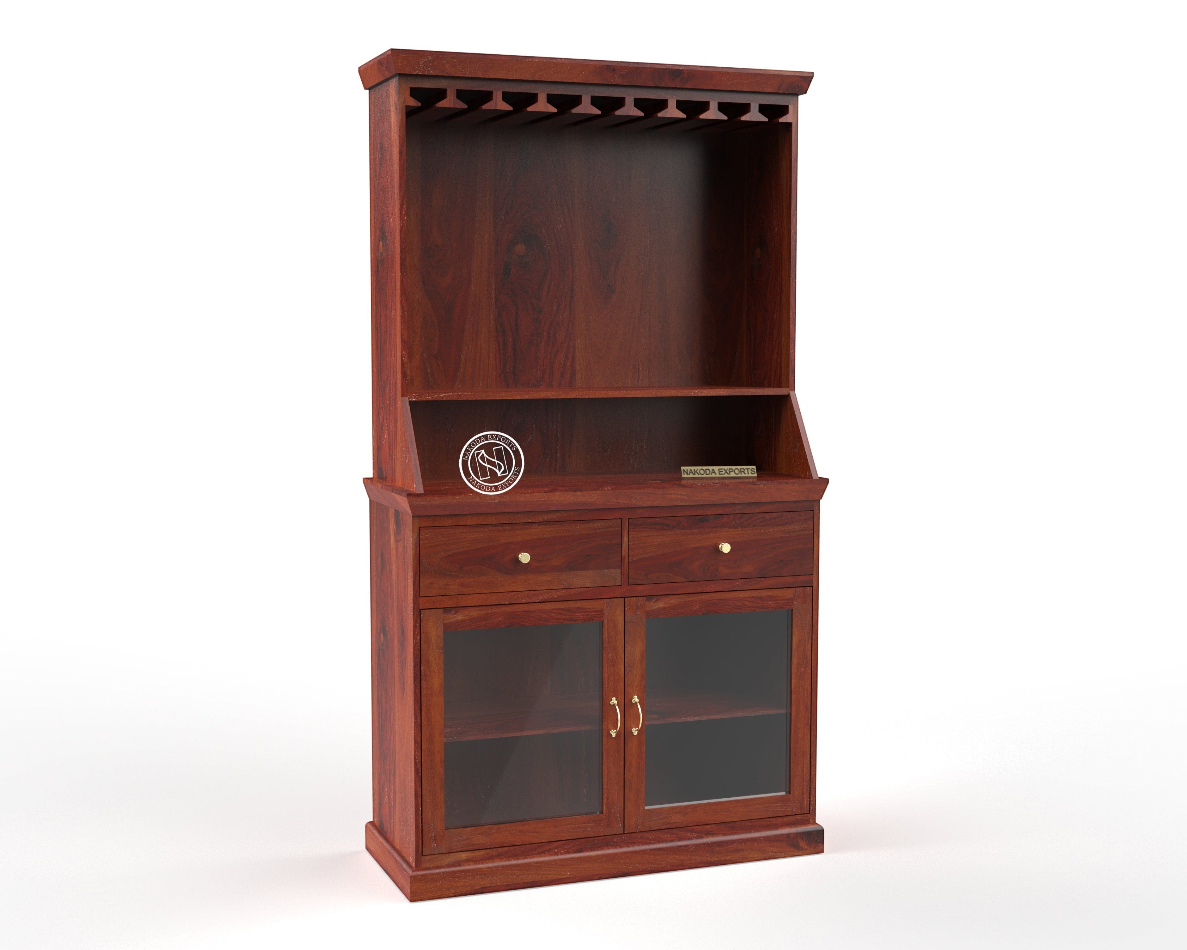 Heritage Wine & Display Bar Cabinet