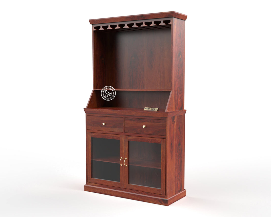 Heritage Wine & Display Bar Cabinet