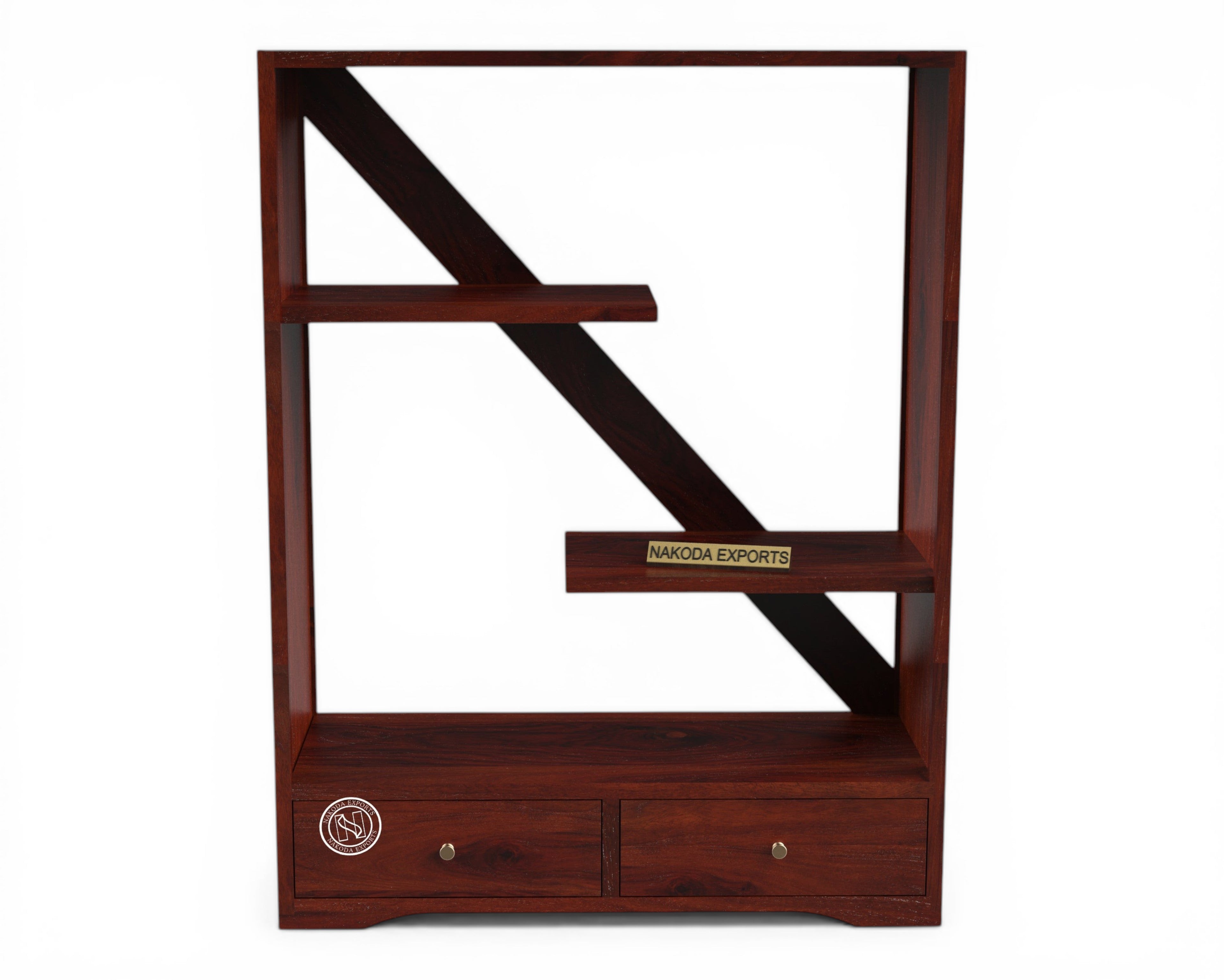 Modra Sheesham Wooden Bookshelf