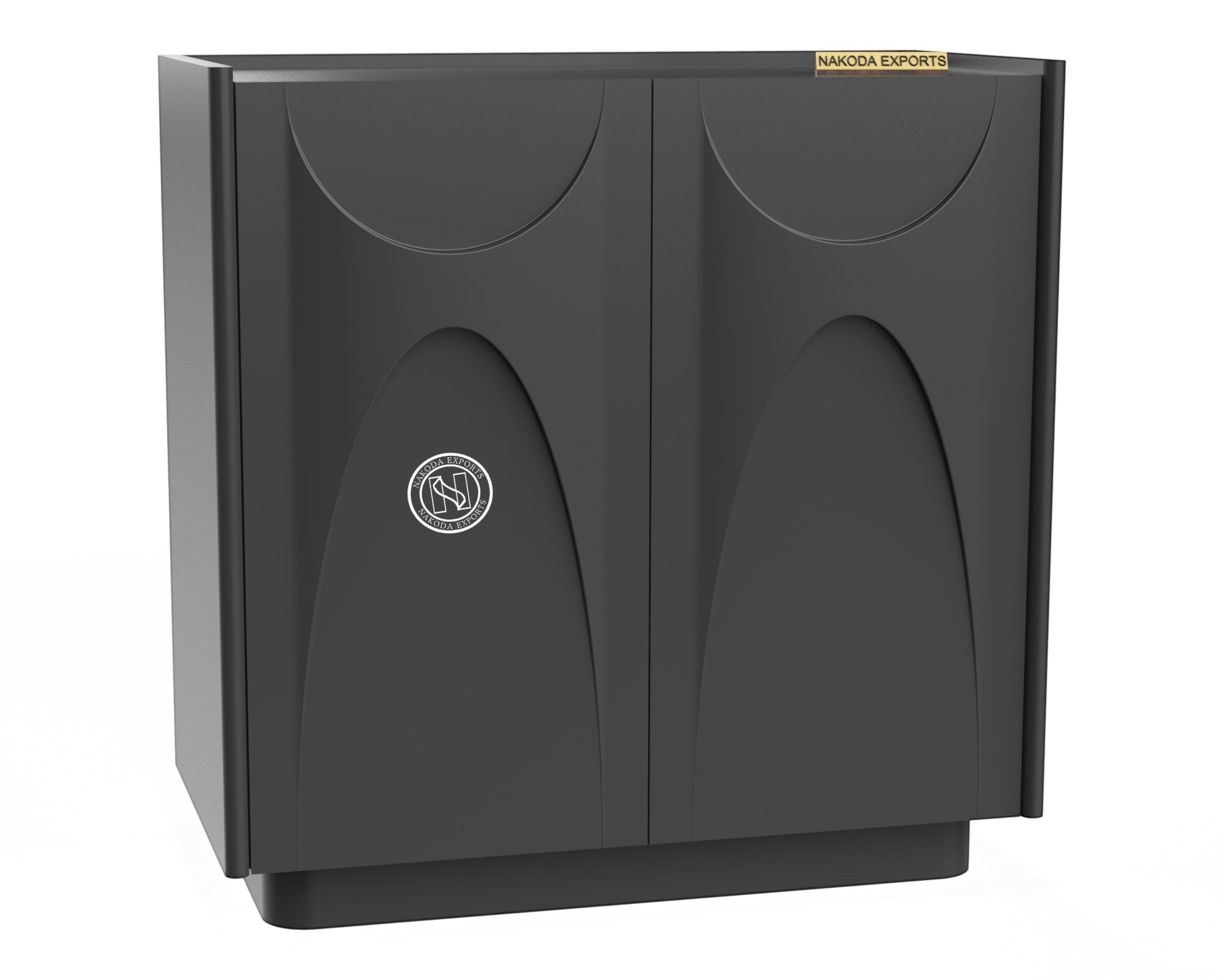 Luna Black Designer Cabinet