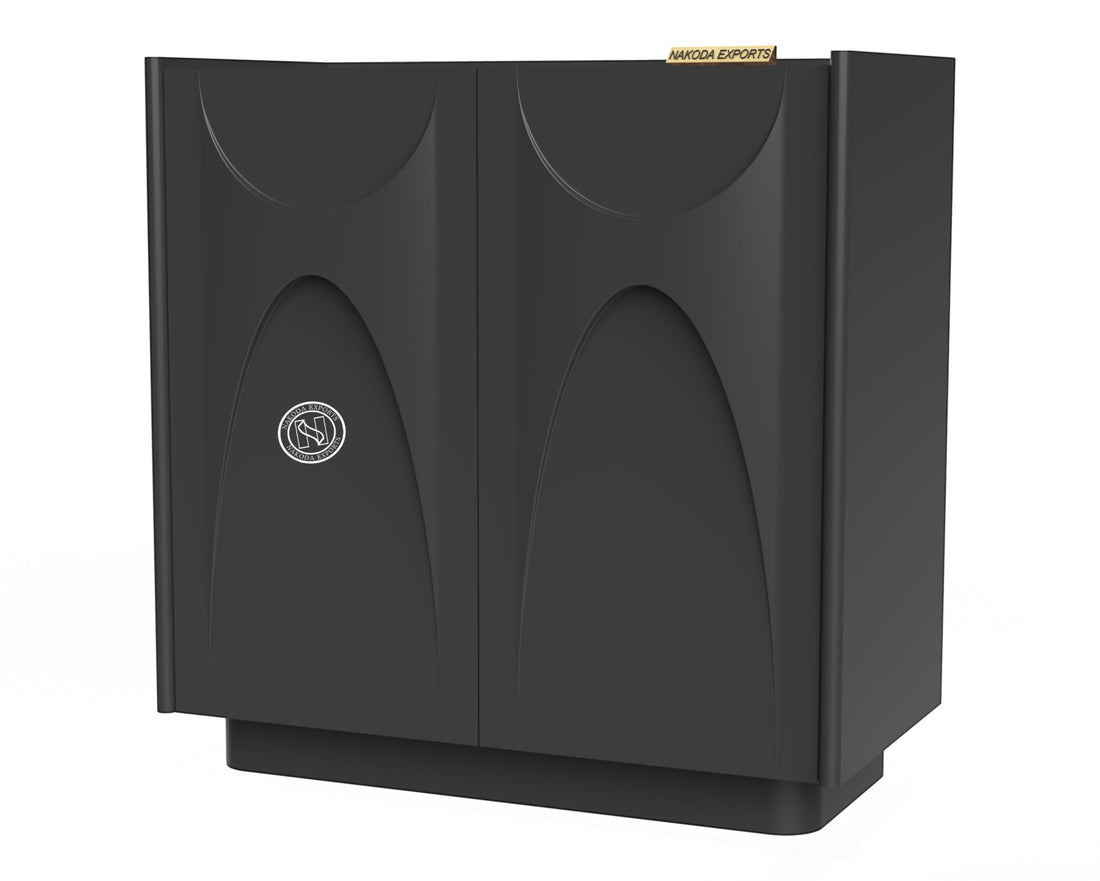 Luna Black Designer Cabinet