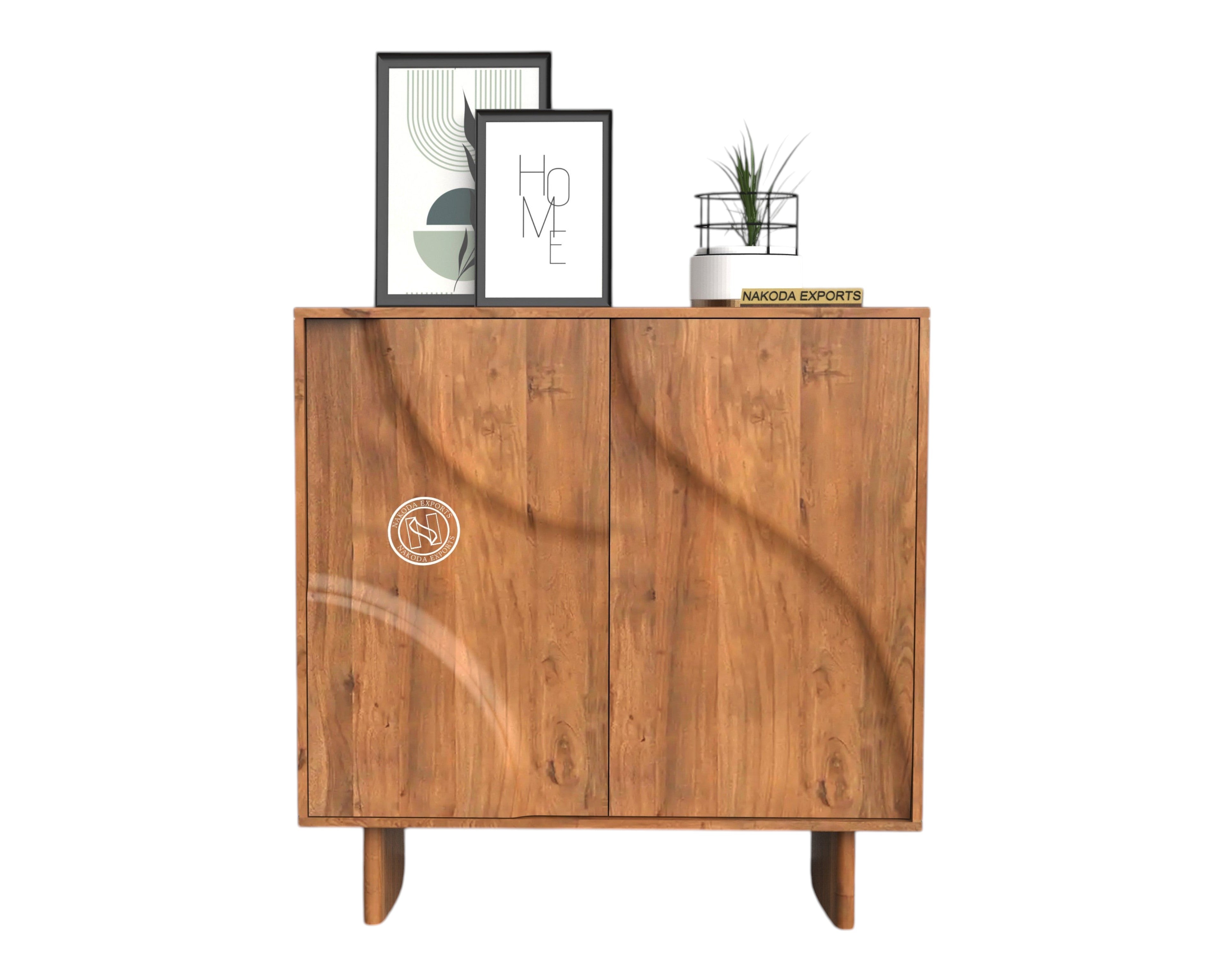 Curved Elegance Cabinet