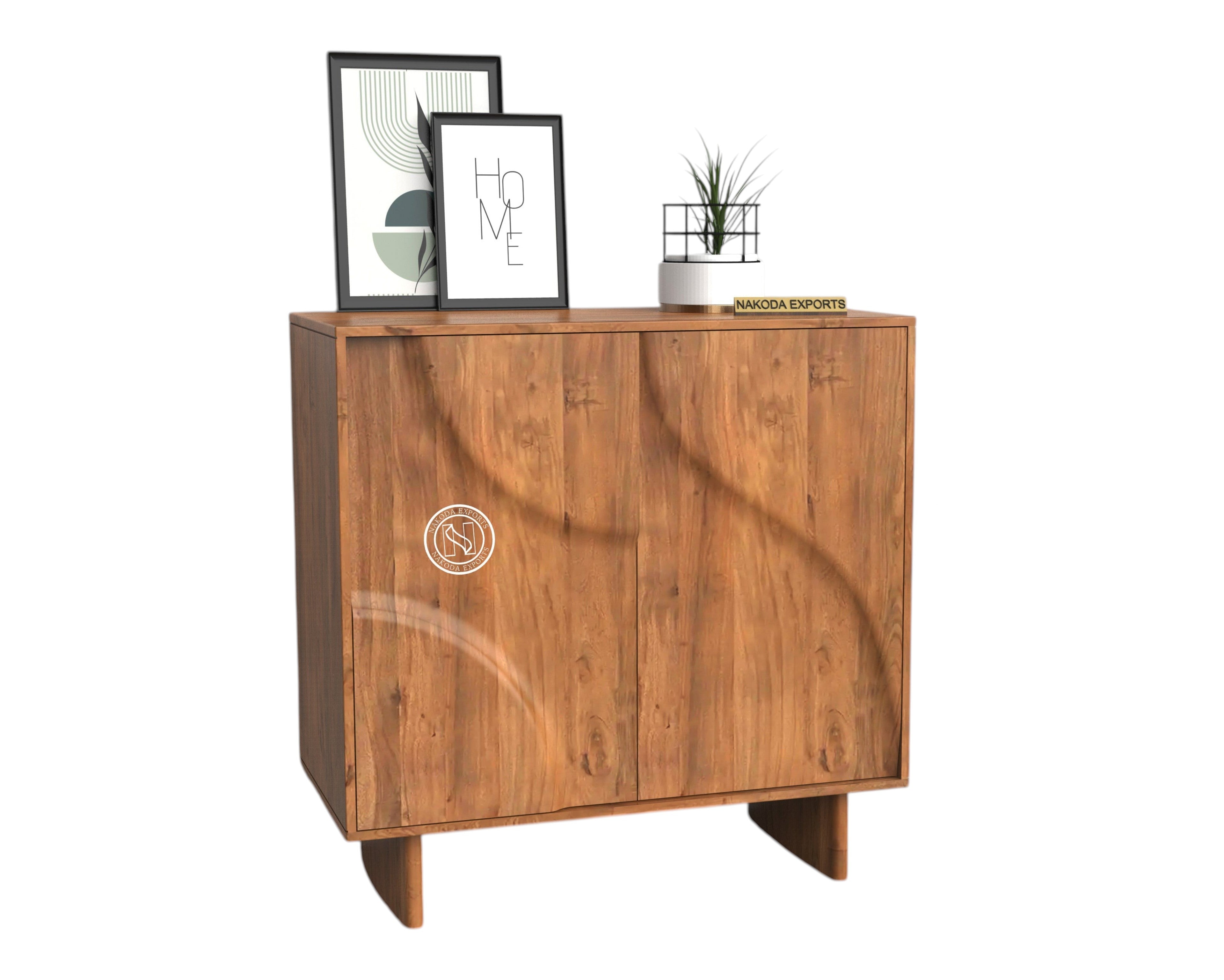 Curved Elegance Cabinet