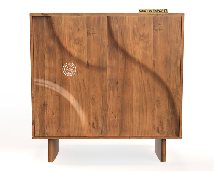 Curved Elegance Cabinet