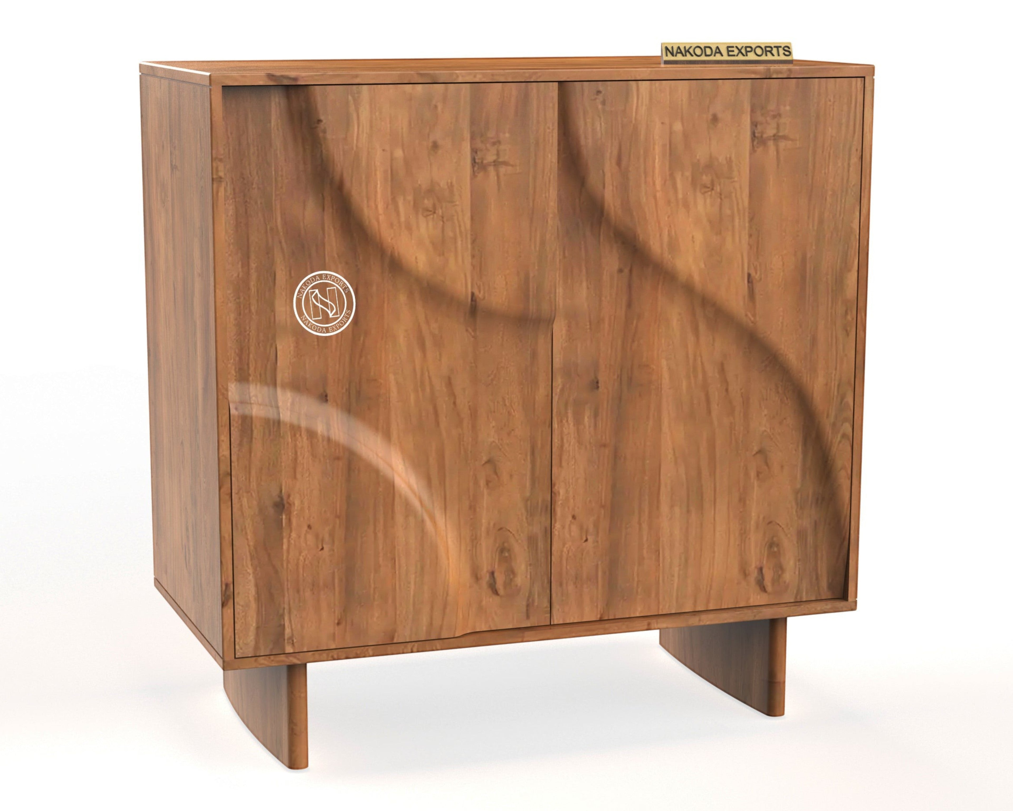 Curved Elegance Cabinet