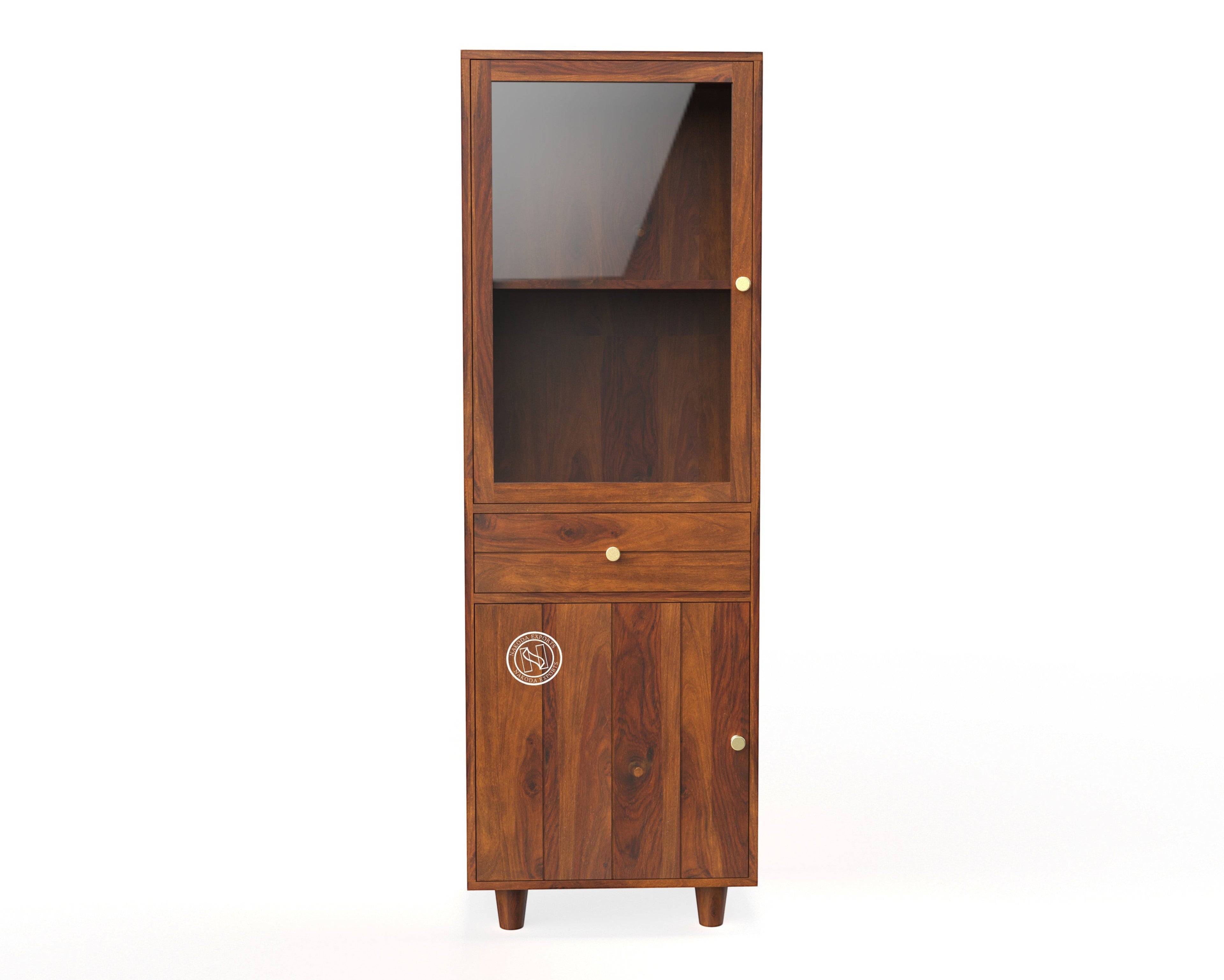 Vintage Sheesham Crockery Cabinet