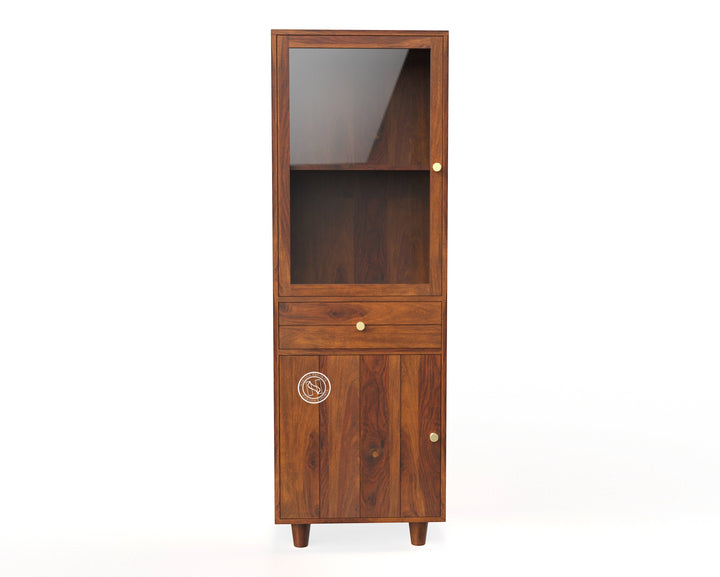 Vintage Sheesham Crockery Cabinet