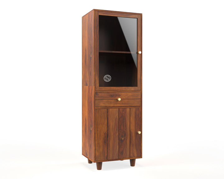 Vintage Sheesham Crockery Cabinet