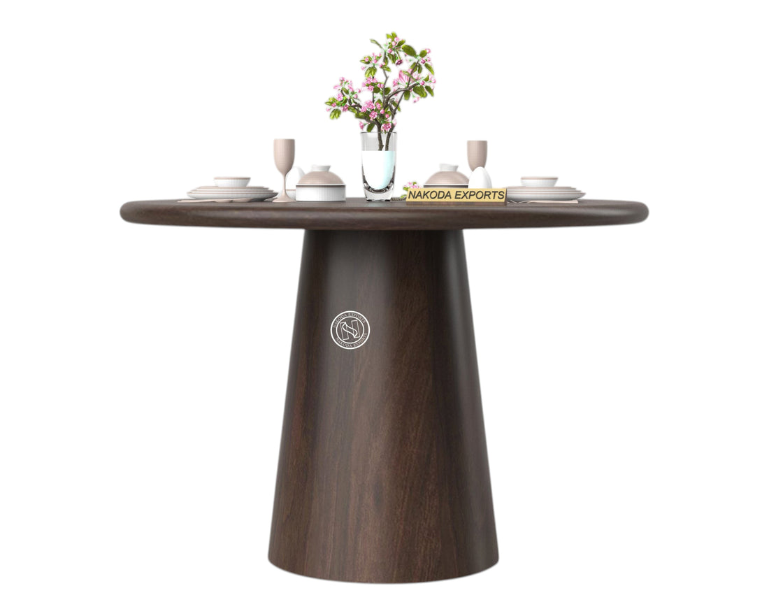 Solid Mango Wood Round Table