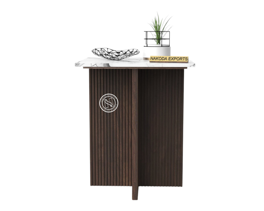 Sophisticated Marble-Top Console Table