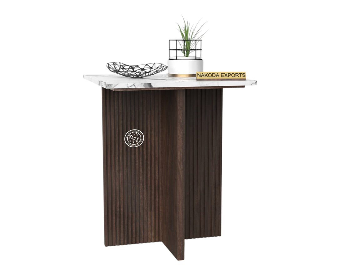 Sophisticated Marble-Top Console Table