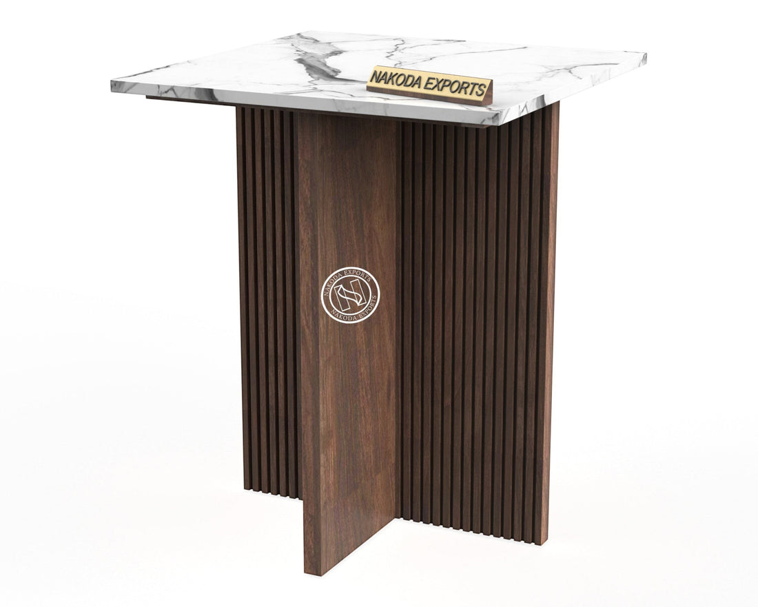 Sophisticated Marble-Top Console Table