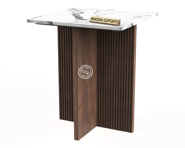 Sophisticated Marble-Top Console Table