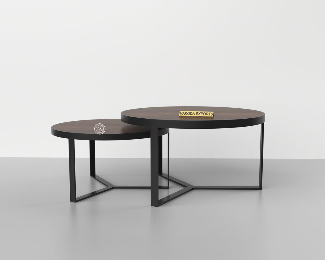 Walnut Accent Nesting Tables