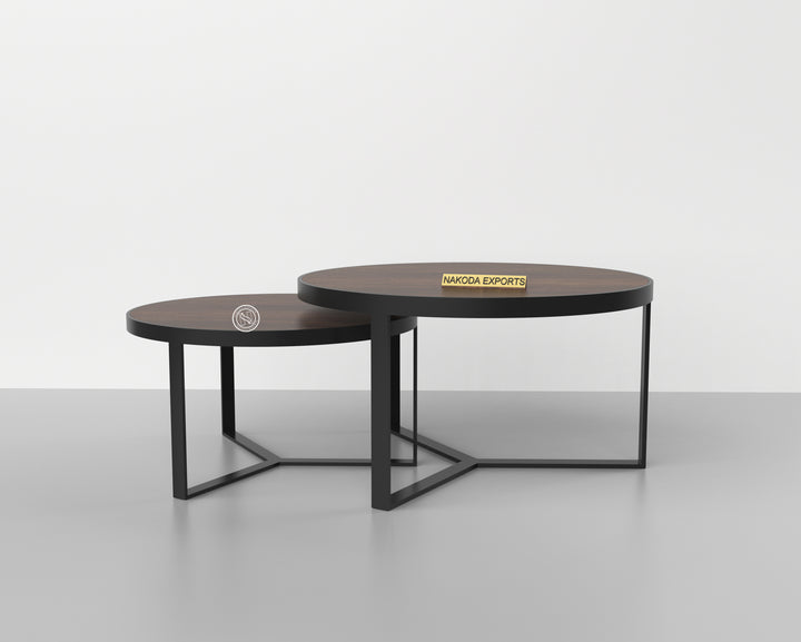 Walnut Accent Nesting Tables