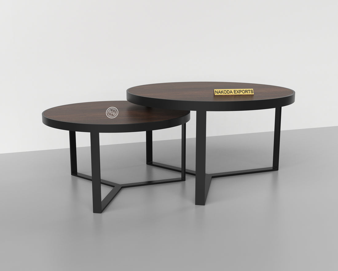 Walnut Accent Nesting Tables