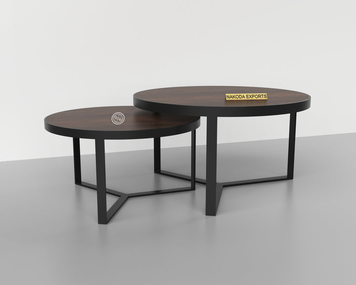 Walnut Accent Nesting Tables