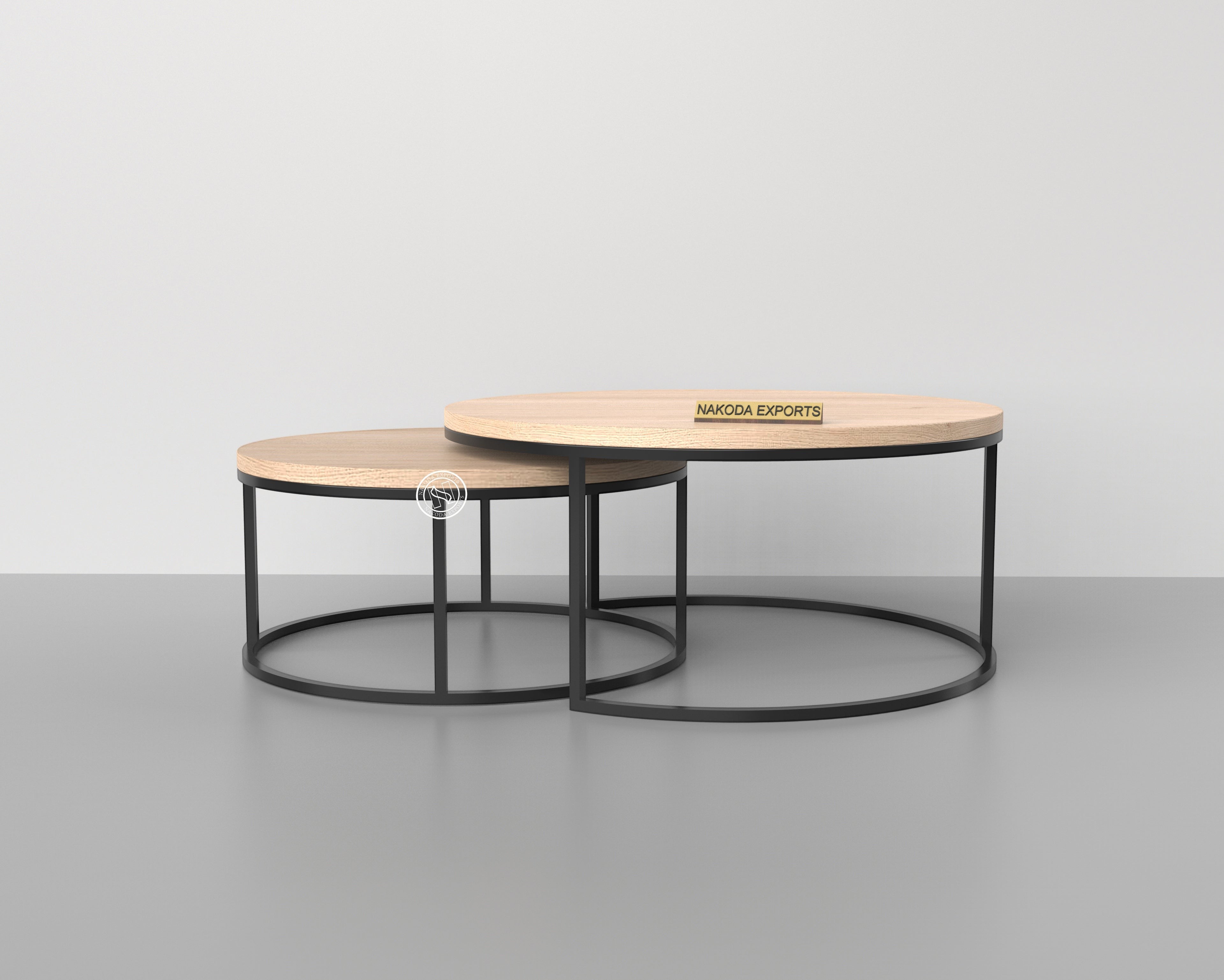 Modern Nesting Coffee Table Set