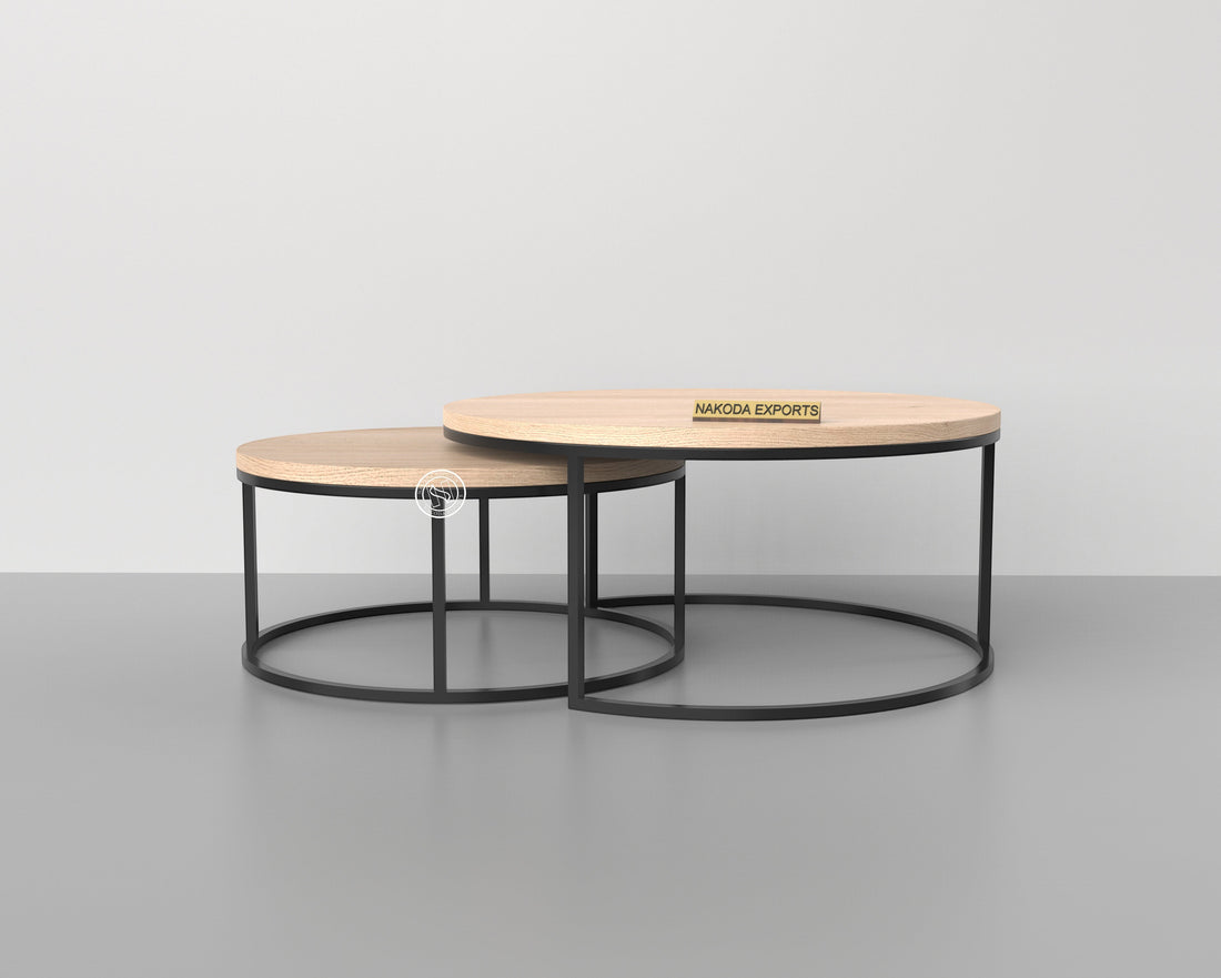 Modern Nesting Coffee Table Set