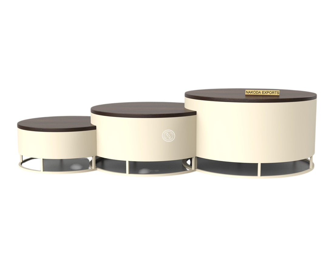 Elegant Nested Coffee Table Set