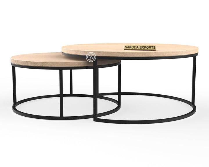 Modern Nesting Coffee Table Set