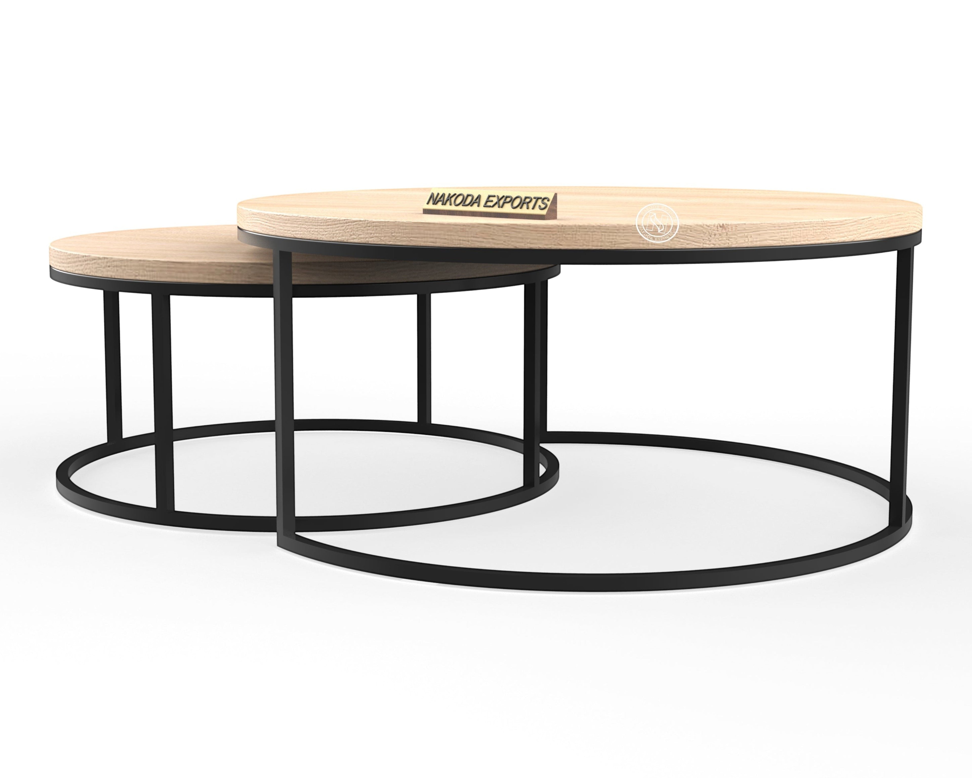 Modern Nesting Coffee Table Set
