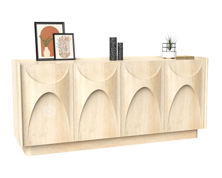 Modern Arched Minimalist Sideboard