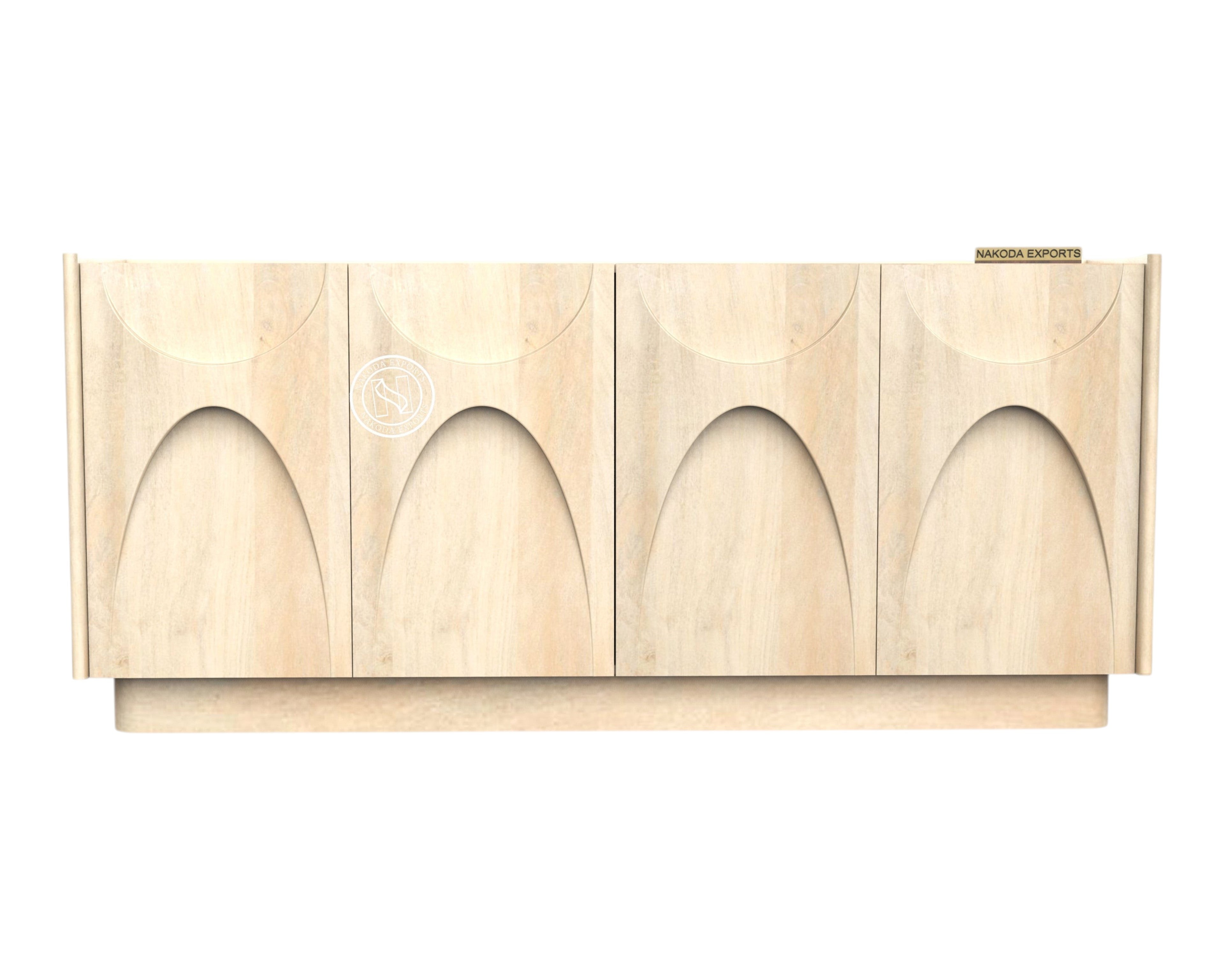 Modern Arched Minimalist Sideboard