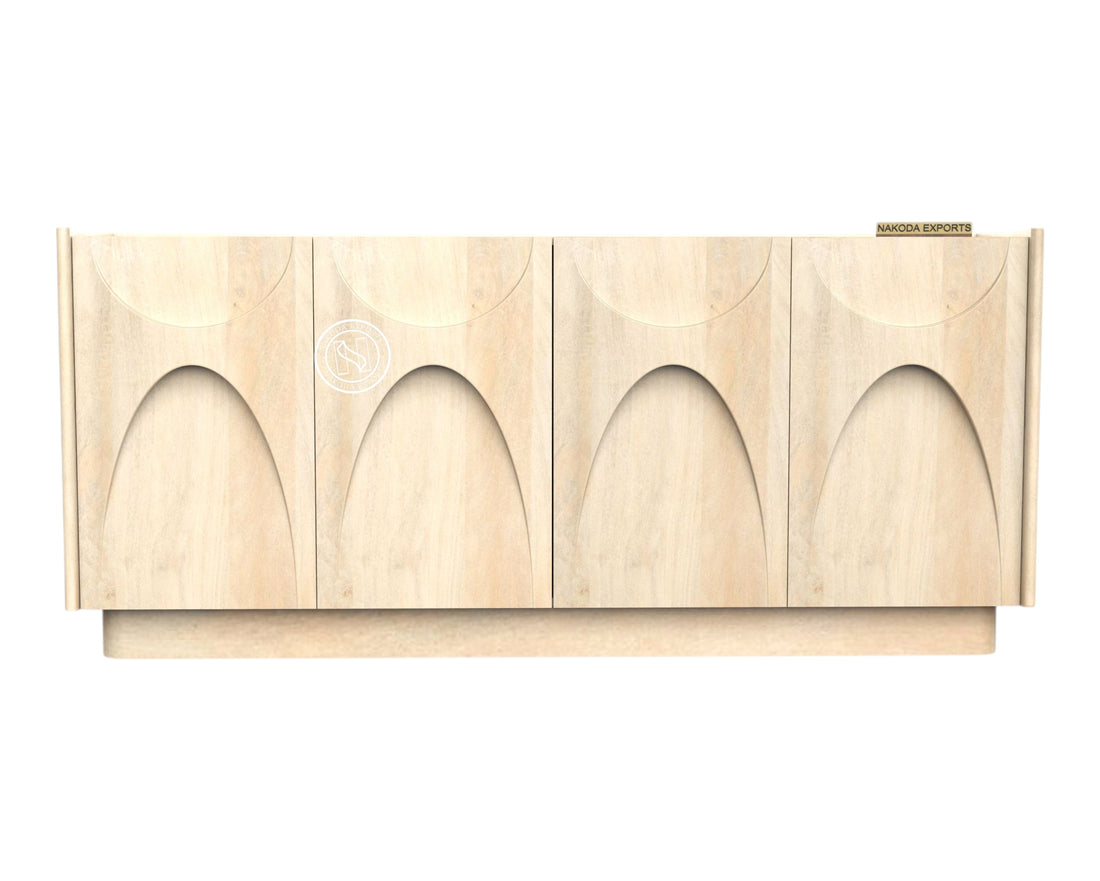 Modern Arched Minimalist Sideboard