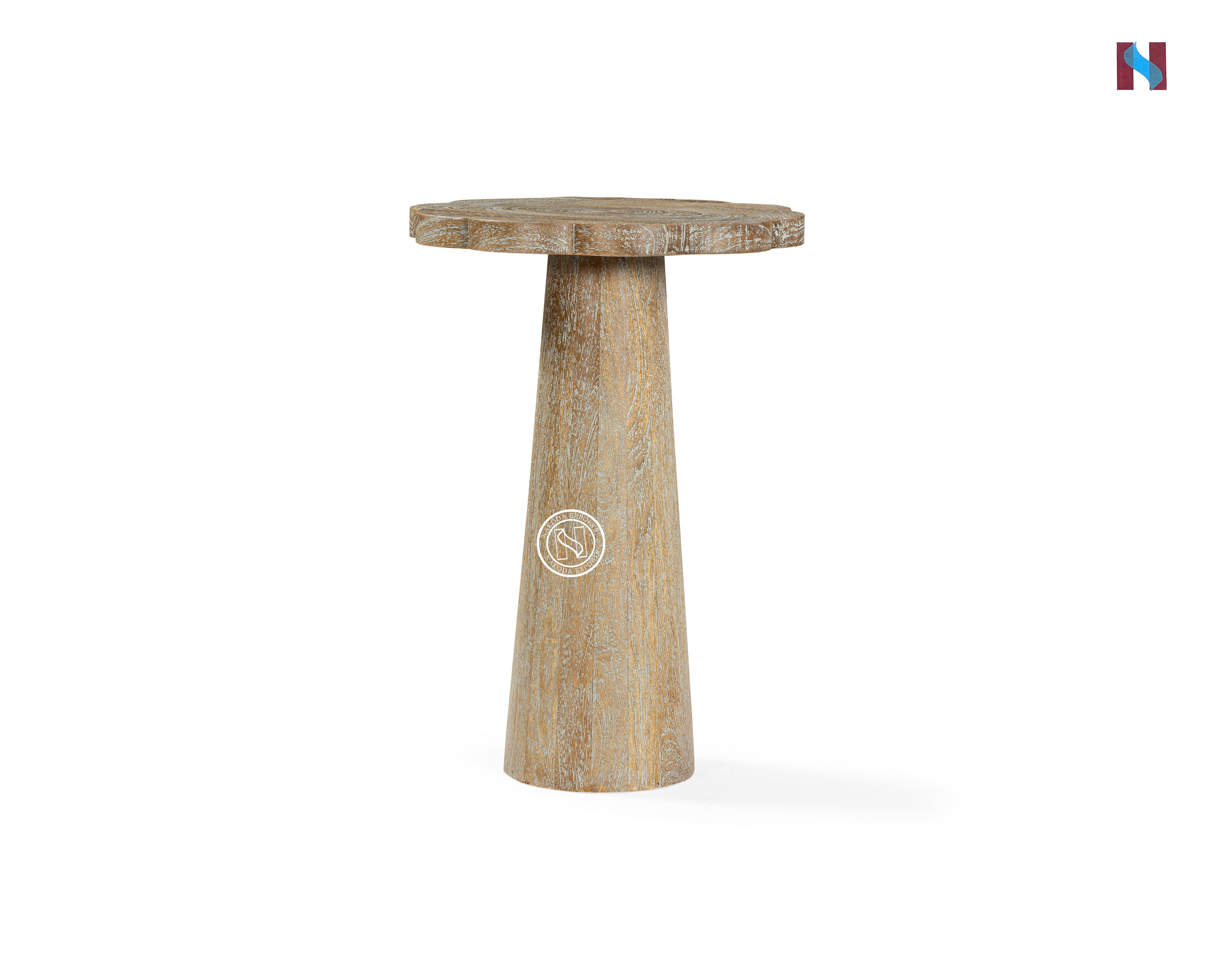 Abstract Side Table