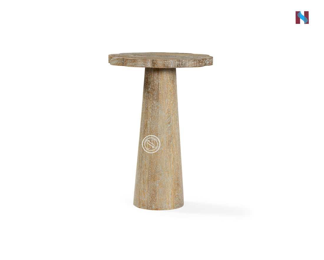 Abstract Side Table
