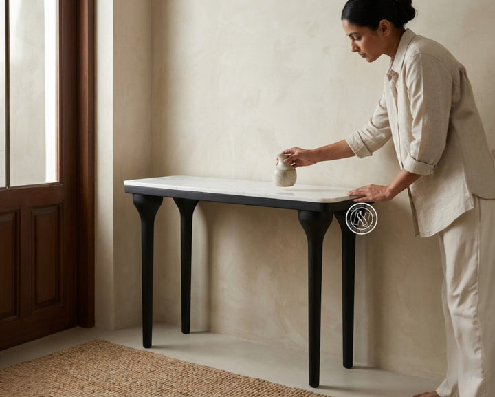 MARBELLA NOIR CONSOLE TABLE
