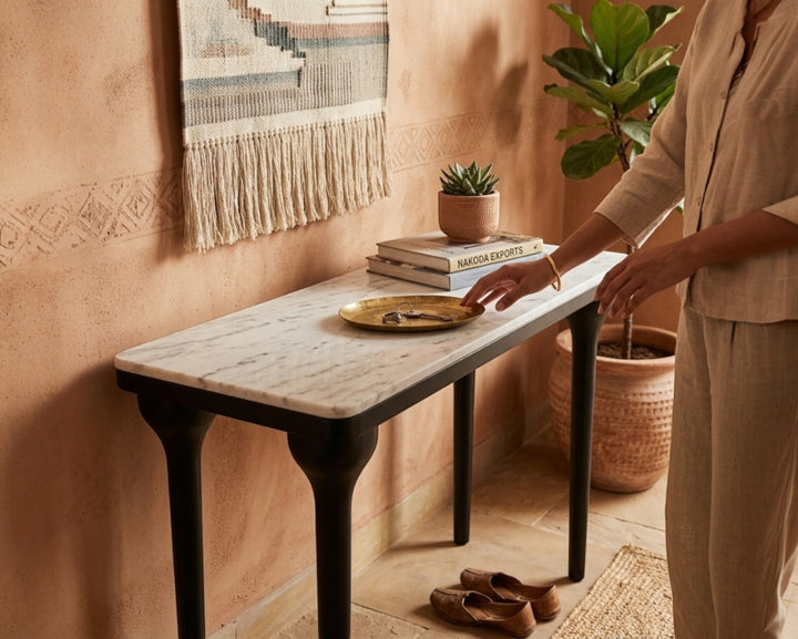 MARBELLA NOIR CONSOLE TABLE