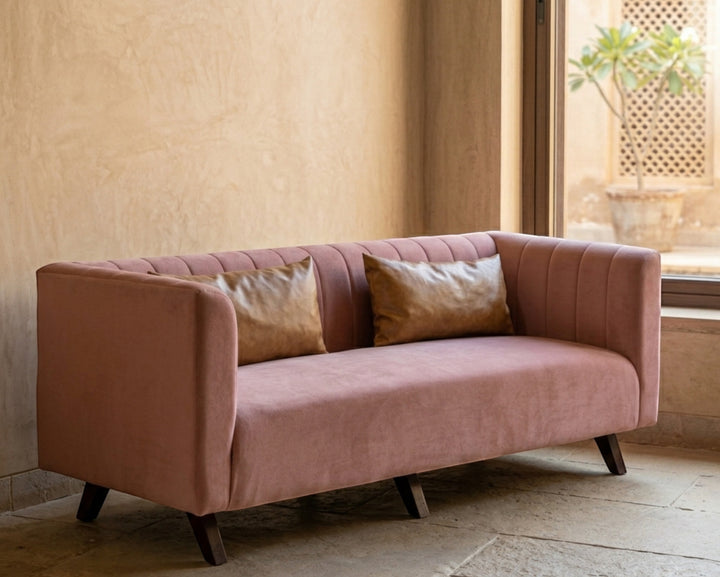 Modern Channel Tufted Sofa