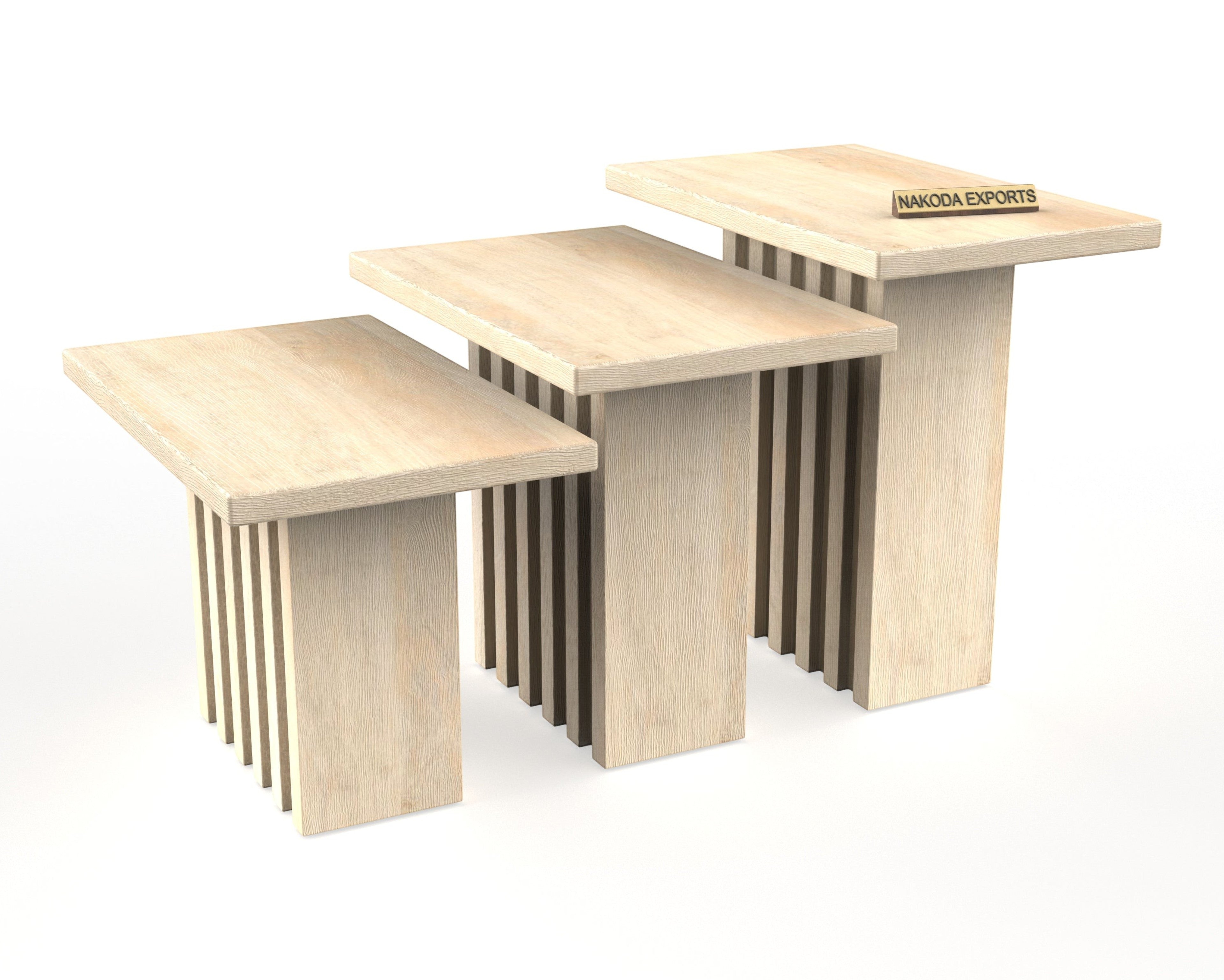 Contemporary Nested Side Tables